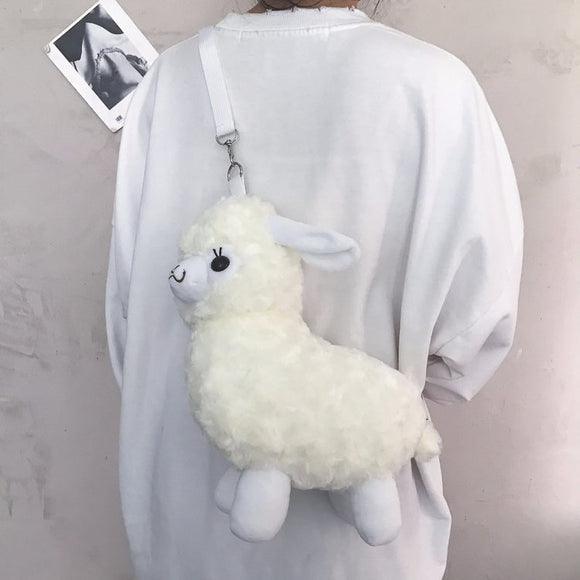 Cute Plush bag Stuffed Animals CrossBody Shoulder Bag Coin Purse Wallet Pouch Kids Children Girls Toys Birthday Gift