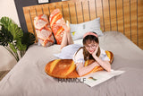 Baguette Butter Bread Sesame Pillows Food Plush Pillow Snack Cushion