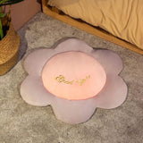 45cm-85cm Candy Colors Pastel Flowers Plush Chair Cushion Carpet Floor Pillow Floral