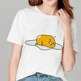 Lazy Egg T-shirt Harajuku Top