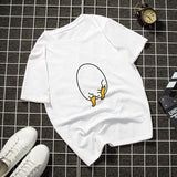 Lazy Egg T-shirt Harajuku Top