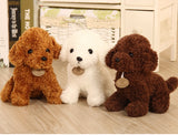 Puppy Toy Poodle Curly Teddy Dog Plush - LoveJojo