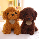 Puppy Toy Poodle Curly Teddy Dog Plush - LoveJojo